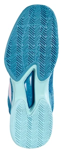 Damen Tennisschuhe Babolat Jet Tere Clay Blue