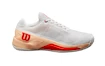 Damen Tennisschuhe Wilson Rush Pro 4.0 W Clay White/Peach Parfait  EUR 41 1/3