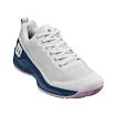 Damen Tennisschuhe Wilson Rush Pro 4.5 Clay W White/Ensign Blue