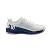 Damen Tennisschuhe Wilson Rush Pro 4.5 Clay W White/Ensign Blue