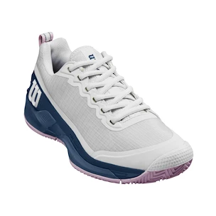 Damen Tennisschuhe Wilson Rush Pro 4.5 Clay W White/Ensign Blue  EUR 41 1/3