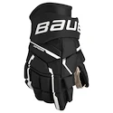 Eishockeyhandschuhe Bauer Supreme M5PRO Black/White Senior 14 Zoll