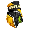 Eishockeyhandschuhe Bauer Vapor 3X Black/Gold Junior