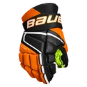 Eishockeyhandschuhe Bauer Vapor 3X Black/Orange Junior