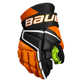 Eishockeyhandschuhe Bauer Vapor 3X Black/Orange Junior