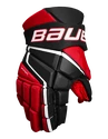 Eishockeyhandschuhe Bauer Vapor 3X Black/Red Intermediate