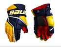 Eishockeyhandschuhe Bauer Vapor 3X Navy/Gold Intermediate