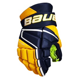 Eishockeyhandschuhe Bauer Vapor 3X Navy/Gold Junior