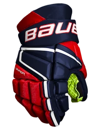 Eishockeyhandschuhe Bauer Vapor 3X Navy/Red/White Junior