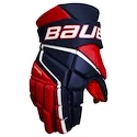 Eishockeyhandschuhe Bauer Vapor 3X Navy/Red/White Senior 14 Zoll