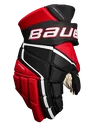 Eishockeyhandschuhe Bauer Vapor 3X PRO Black/Red Intermediate