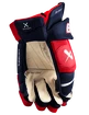 Eishockeyhandschuhe Bauer Vapor 3X PRO Navy/Red/White Intermediate