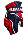 Eishockeyhandschuhe Bauer Vapor 3X PRO Navy/Red/White Intermediate