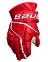 Eishockeyhandschuhe Bauer Vapor 3X PRO Red Senior