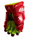 Eishockeyhandschuhe Bauer Vapor 3X Red Junior