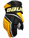 Eishockeyhandschuhe Bauer Vapor Hyperlite Black/Gold Intermediate