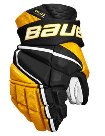 Eishockeyhandschuhe Bauer Vapor Hyperlite Black/Gold Junior