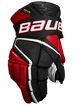 Eishockeyhandschuhe Bauer Vapor Hyperlite black/red Intermediate