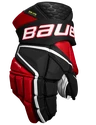 Eishockeyhandschuhe Bauer Vapor Hyperlite black/red Intermediate