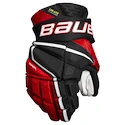 Eishockeyhandschuhe Bauer Vapor Hyperlite Black/Red Senior 15 Zoll