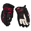 Eishockeyhandschuhe CCM JetSpeed FT6 Black/Red Senior