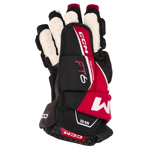 Eishockeyhandschuhe CCM JetSpeed FT6 Black/Red/White Junior