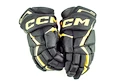 Eishockeyhandschuhe CCM JetSpeed FT6 Black/Sunflower Junior 10 Zoll