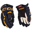 Eishockeyhandschuhe CCM JetSpeed FT6 Navy/Sunflower Junior 10 Zoll