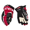 Eishockeyhandschuhe CCM JetSpeed FT6 Pro Black/Red/White Senior 14 Zoll