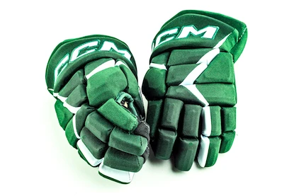 Eishockeyhandschuhe CCM JetSpeed FT680 Dark Green/White Junior 11 Zoll