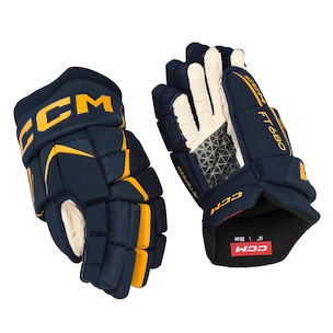 Eishockeyhandschuhe CCM JetSpeed FT680 Navy/Sunflower Junior