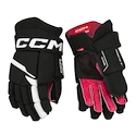 Eishockeyhandschuhe CCM Next Black/White Junior 12 Zoll