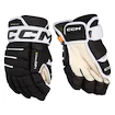 Eishockeyhandschuhe CCM Tacks 4 ROLL PRO 3 Black/White Senior