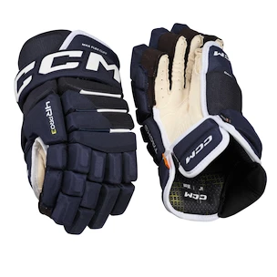 Eishockeyhandschuhe CCM Tacks 4 ROLL PRO 3 Navy Senior