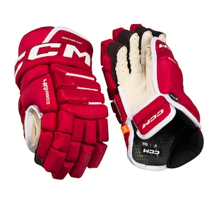 Eishockeyhandschuhe CCM Tacks 4 ROLL PRO 3 Red Senior