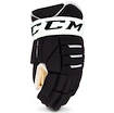 Eishockeyhandschuhe CCM Tacks 4R Pro2 Senior 15 Zoll, Schwarz und Weiß