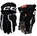 Eishockeyhandschuhe CCM Tacks AS-V Black/White Junior