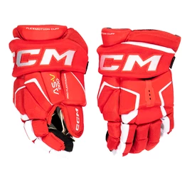 Eishockeyhandschuhe CCM Tacks AS-V PRO Red/White Junior