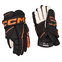 Eishockeyhandschuhe CCM Tacks XF 80 Black/Orange Junior