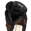 Eishockeyhandschuhe CCM Tacks XF 80 Black/Orange Junior