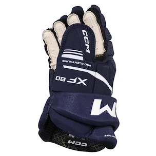 Eishockeyhandschuhe CCM Tacks XF 80 Navy/White Senior