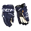 Eishockeyhandschuhe CCM Tacks XF Navy/White Senior 14 Zoll