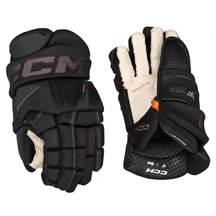 Eishockeyhandschuhe CCM Tacks XF PRO Black/Grey Junior