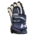 Eishockeyhandschuhe CCM Tacks XF PRO Navy/White Junior