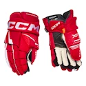 Eishockeyhandschuhe CCM Tacks XF Red/White Senior 14 Zoll