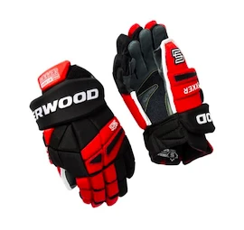 Eishockeyhandschuhe SHER-WOOD Rekker Legend Pro Black/Red/White Senior