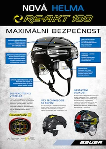 Eishockeyhelm Bauer RE-AKT 100 Senior