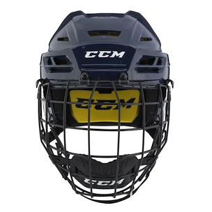 Eishockeyhelm CCM Tacks 210 Combo Dark Blue Senior