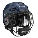 Eishockeyhelm CCM Tacks 310 Combo Dark Blue Senior