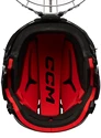 Eishockeyhelm CCM Tacks 70 Combo Black Bambini (Youth)